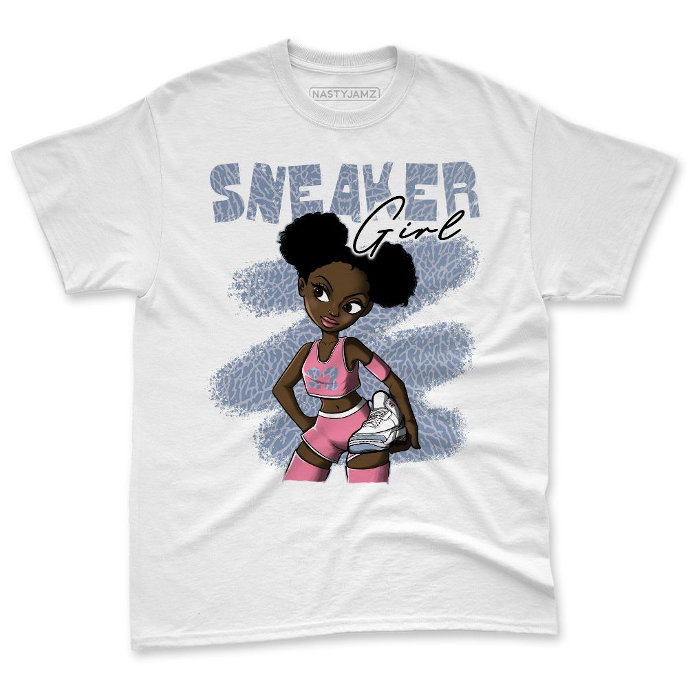 Cobalt-Bliss-3s-NastyJamz-Premium-T-Shirt-Match-Black-Sneaker-Girl