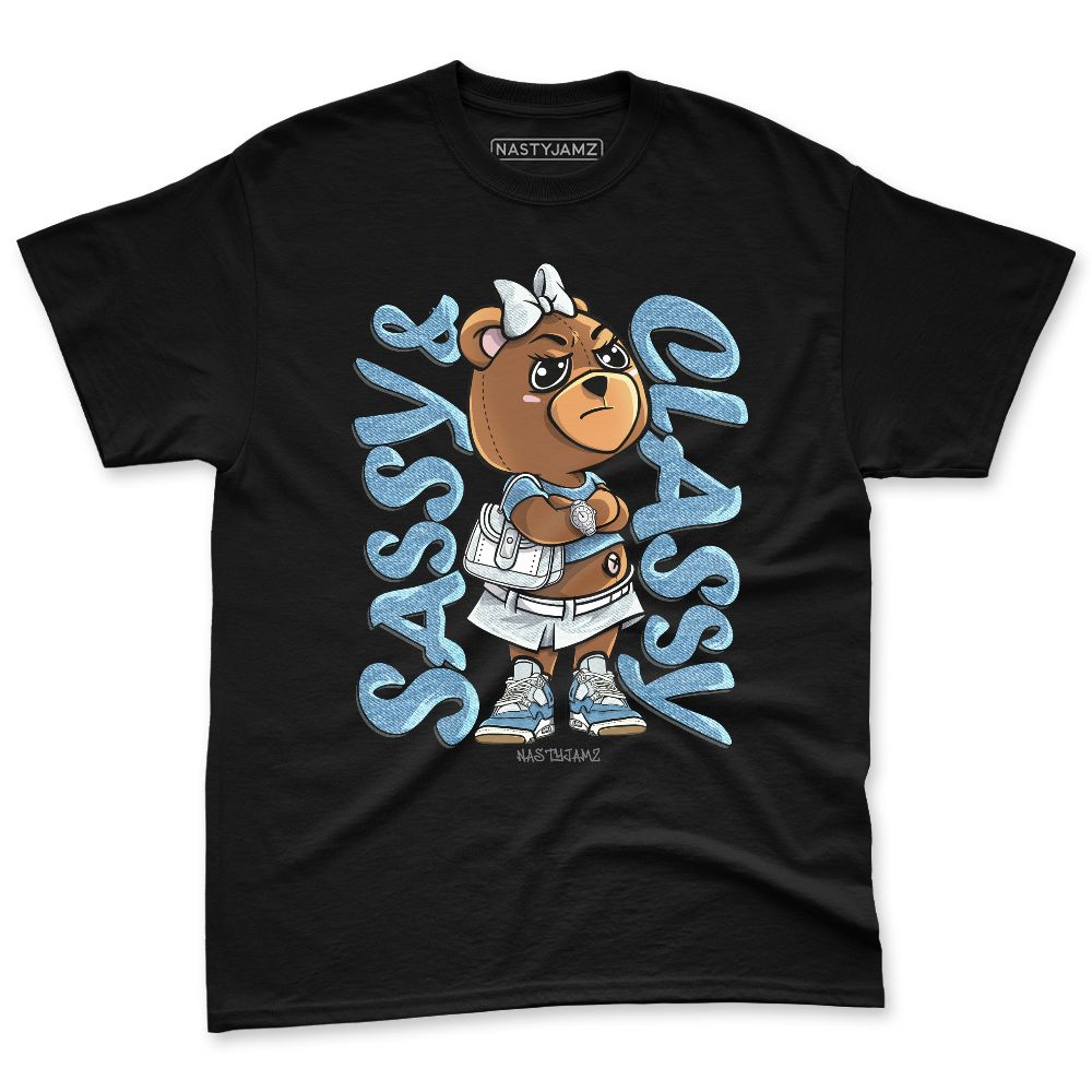 Denim-Worn-Blue-4s-NastyJamz-Premium-T-Shirt-Match-Sassy-Classy