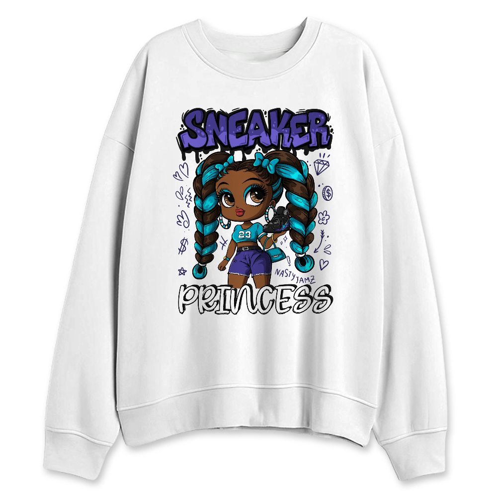 Aqua-8s-NastyJamz-Sweatshirt-Match-Match-Sneaker-Princess