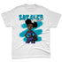 Aqua-8s-NastyJamz-Premium-T-Shirt-Match-Black-Sneaker-Girl
