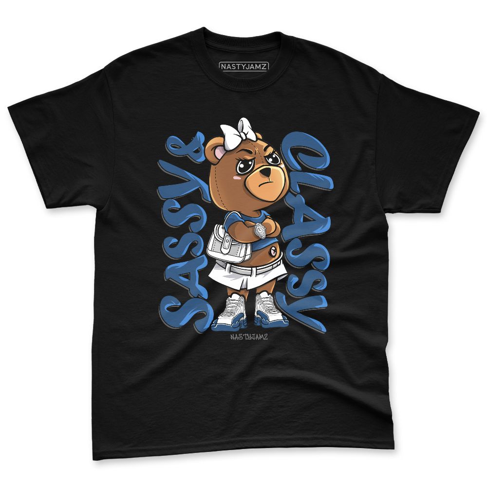 French-Blue-12s-NastyJamz-Premium-T-Shirt-Match-Sassy-Classy