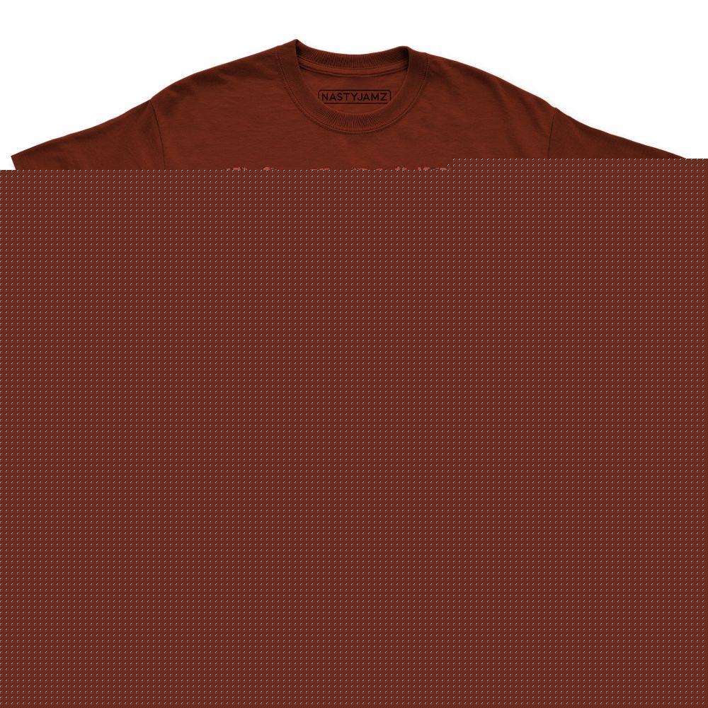 Spizike-Canyon-Rust-NastyJamz-Premium-T-Shirt-Match-Black-Sneaker-Girl