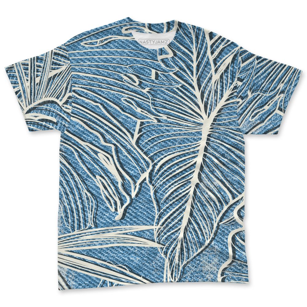 Denim-Worn-Blue-4s-NastyJamz-T-Shirt-Match-Urban-Tropic