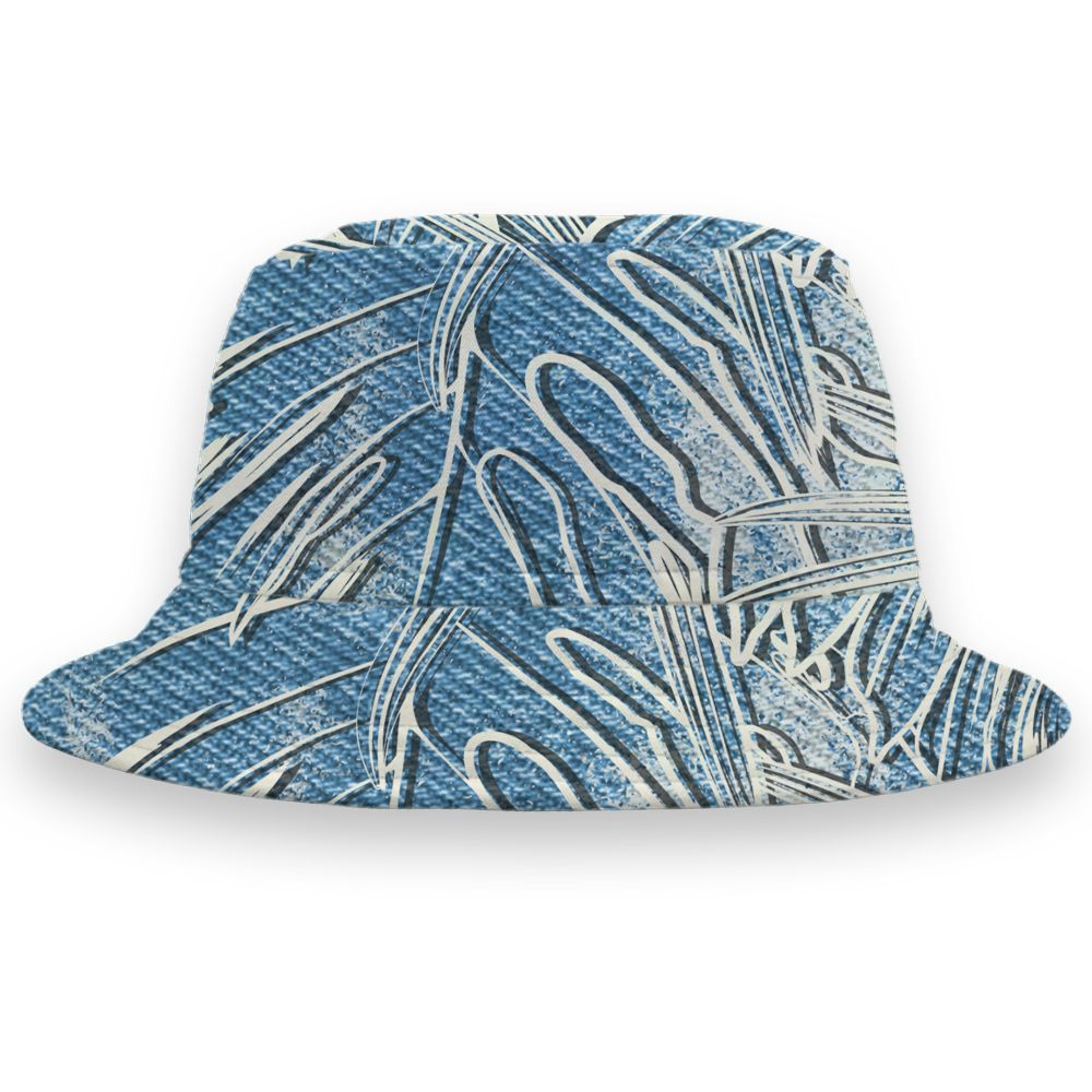 Denim-Worn-Blue-4s-NastyJamz-Bucket-Hat-Match-Urban-Tropic-All-Over-Print