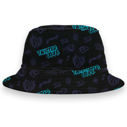 Aqua-8s-NastyJamz-Bucket-Hat-Match-Twisted-Love-All-Over-Print