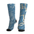 Denim-Worn-Blue-4s-NastyJamz-Socks-Match-Pattern-Broken-Time-3D-All-Over-Print