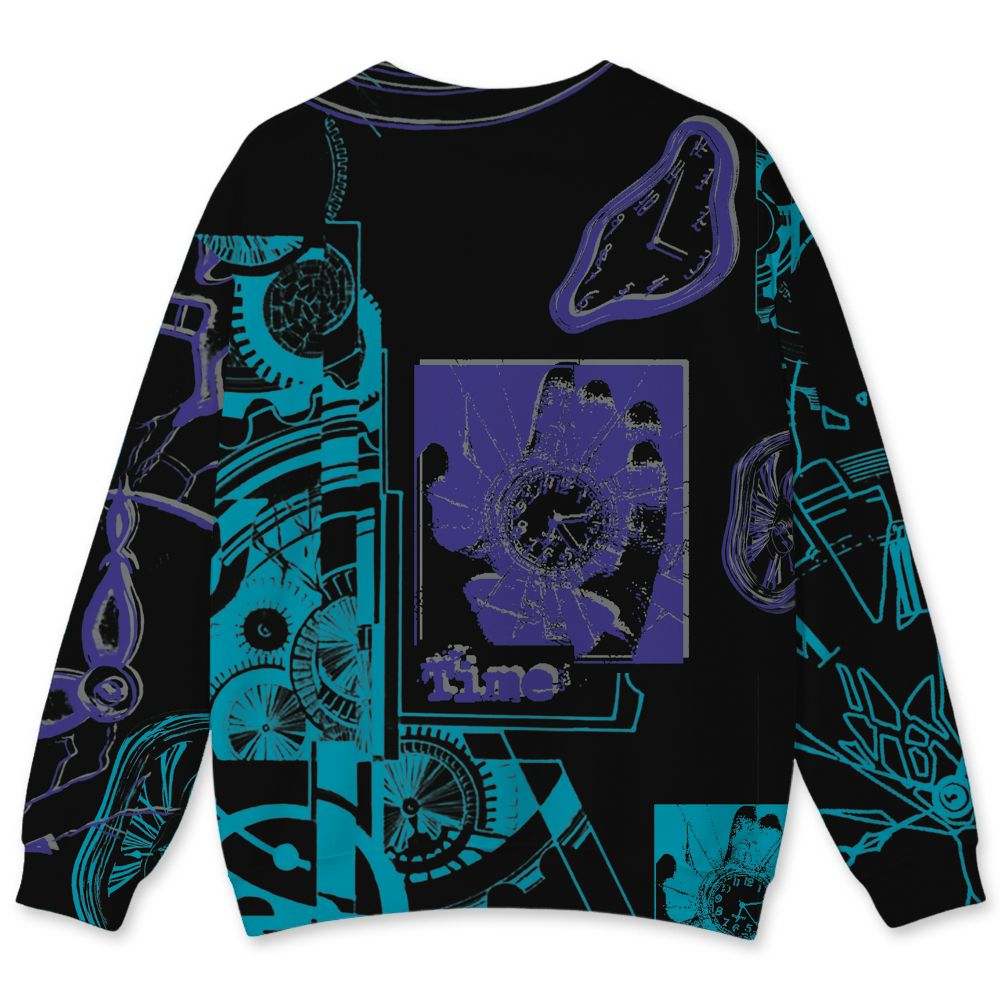 Aqua-8s-NastyJamz-Sweatshirt-Match-tern-Broken-Time-3D-All-Over-Print