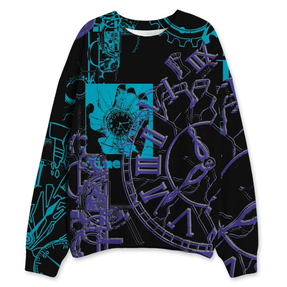 Aqua-8s-NastyJamz-Sweatshirt-Match-tern-Broken-Time-3D-All-Over-Print