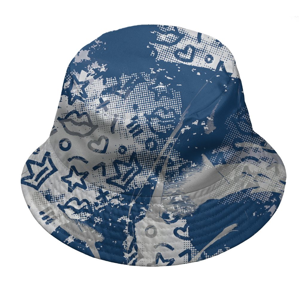 French-Blue-12s-NastyJamz-Bucket-Hat-Match-Sneaker-Princess-All-Over-Print