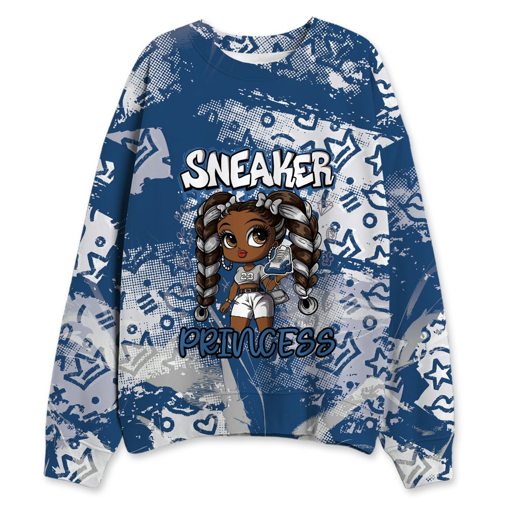 French-Blue-12s-NastyJamz-Sweatshirt-Match-Sneaker-Princess-All-Over-Print