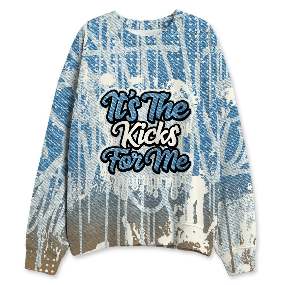 Denim-Worn-Blue-4s-NastyJamz-Sweatshirt-Match-Its-The-Kicks-3D-All-Over-Print