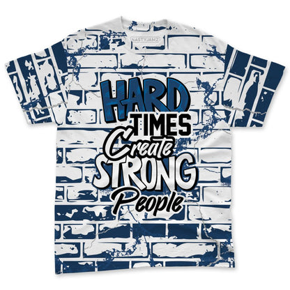 French-Blue-12s-NastyJamz-T-Shirt-Match-Hard-Times-All-Over-Print