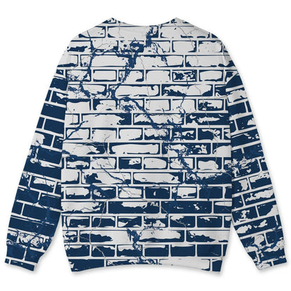 French-Blue-12s-NastyJamz-Sweatshirt-Match-Hard-Times-All-Over-Print