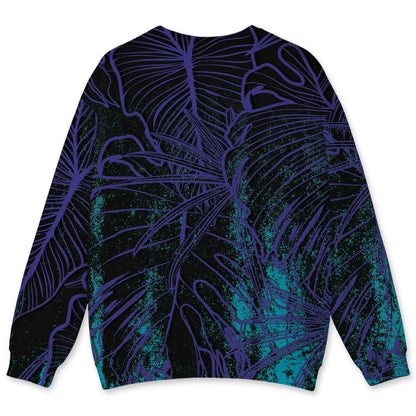 Aqua-8s-NastyJamz-Sweatshirt-Match-Urban-Tropic-3D-All-Over-Print