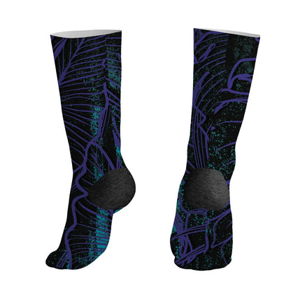 Aqua-8s-NastyJamz-Socks-Match-Urban-Tropic-3D-All-Over-Print