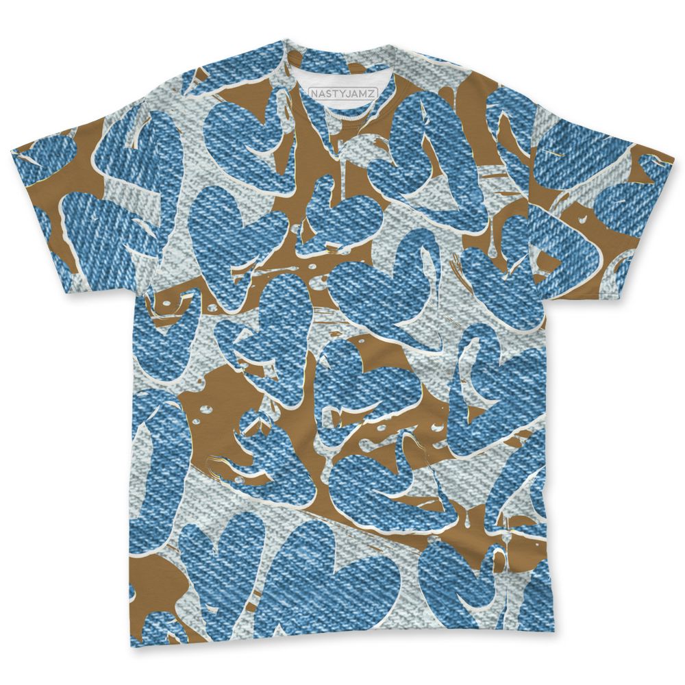 Denim-Worn-Blue-4s-NastyJamz-T-Shirt-Match-Heart-Flow