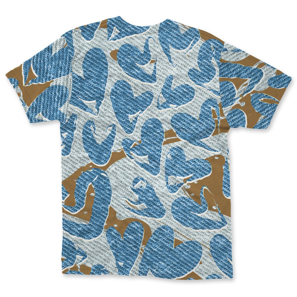 Denim-Worn-Blue-4s-NastyJamz-T-Shirt-Match-Heart-Flow
