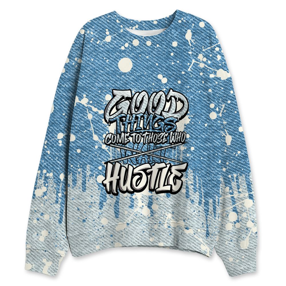 Denim-Worn-Blue-4s-NastyJamz-Sweatshirt-Match-Good-Things
