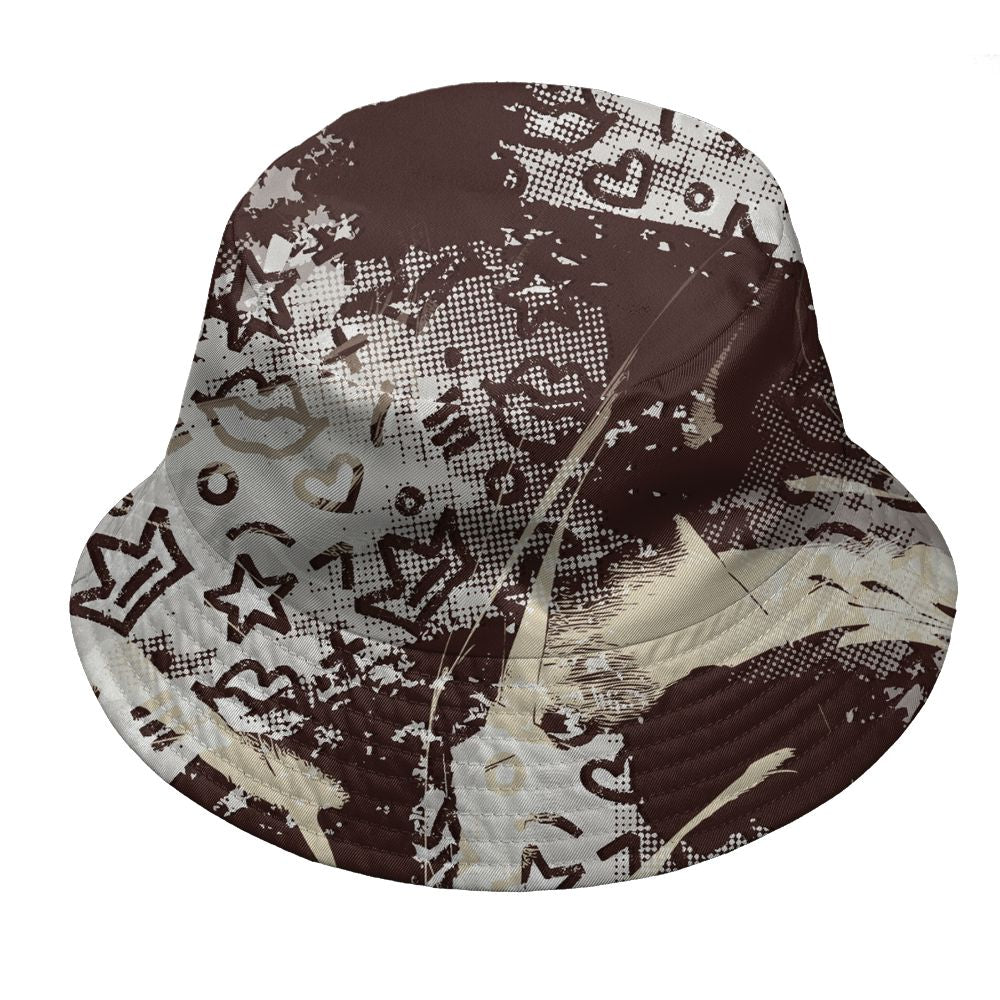 Black-Collective-5s-NastyJamz-Bucket-Hat-Match-Sneaker-Princess-All-Over-Print