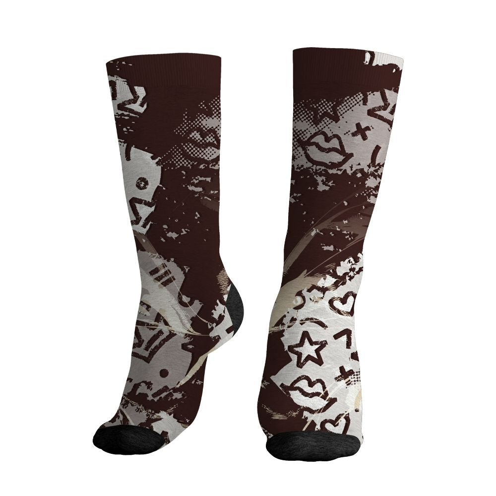 Black-Collective-5s-NastyJamz-Socks-Match-Sneaker-Princess-3D-All-Over-Print