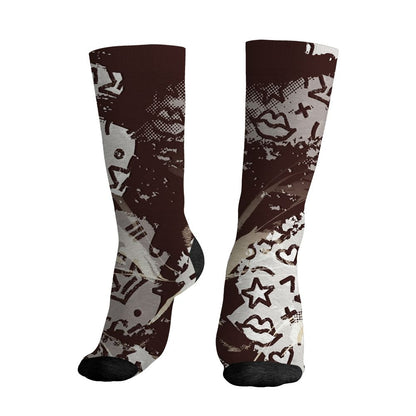 Black-Collective-5s-NastyJamz-Socks-Match-Sneaker-Princess-3D-All-Over-Print
