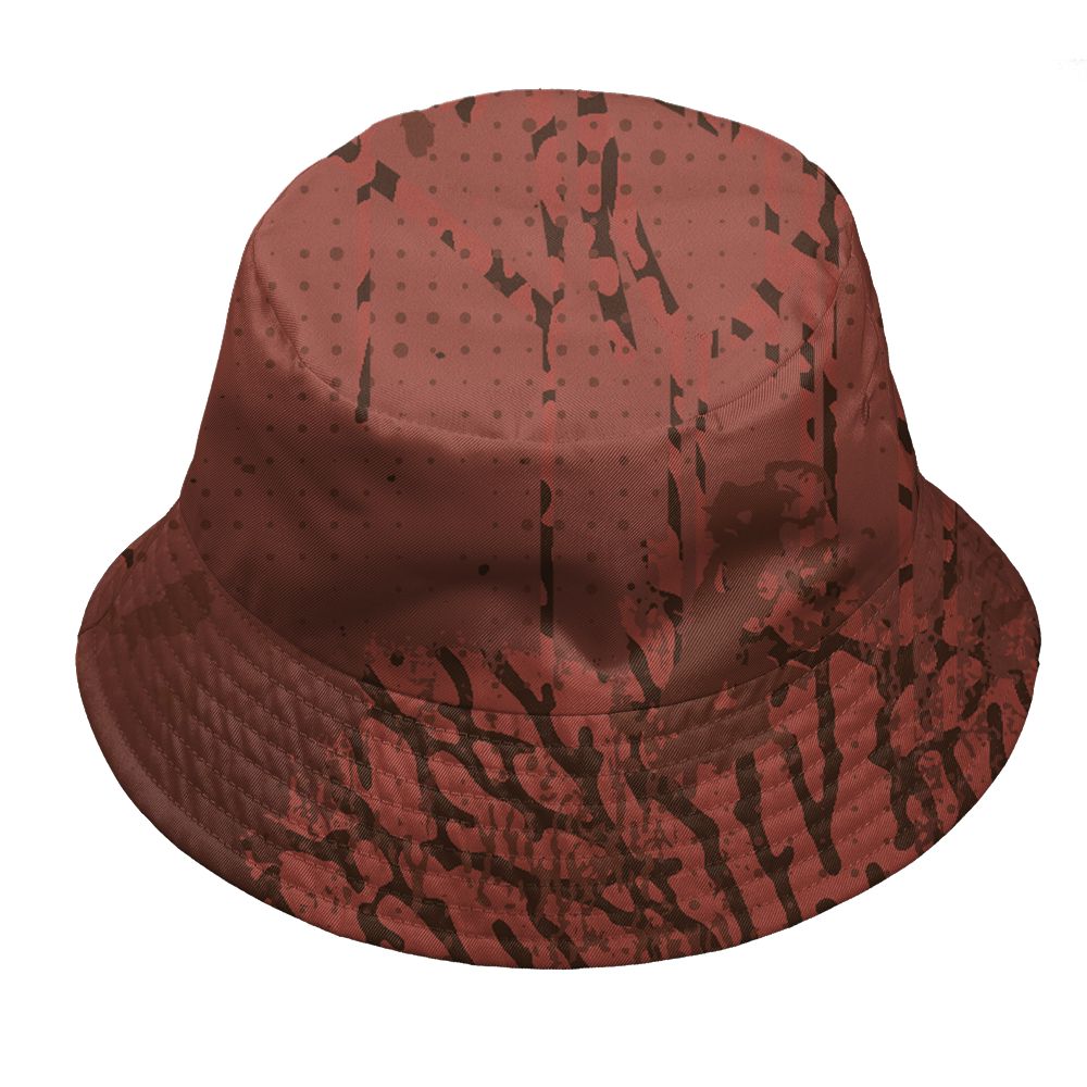 Spizike-Canyon-Rust-NastyJamz-Bucket-Hat-Match-Its-The-Kicks-All-Over-Print