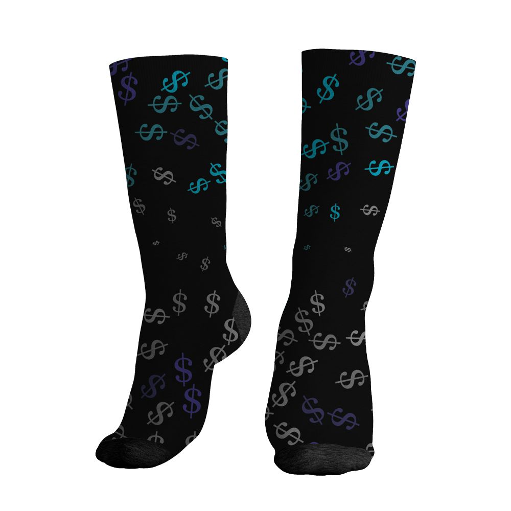 Aqua-8s-NastyJamz-Socks-Match-Pretty-Bernie-3D-All-Over-Print