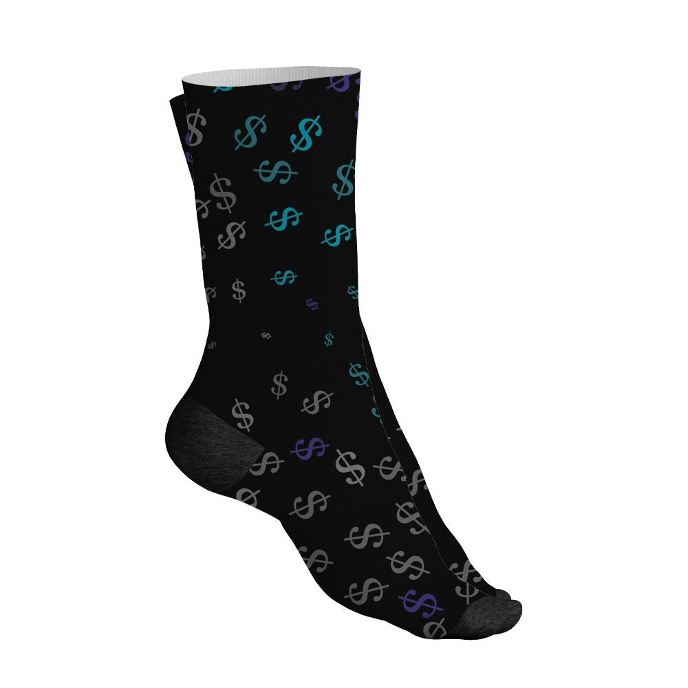 Aqua-8s-NastyJamz-Socks-Match-Pretty-Bernie-3D-All-Over-Print