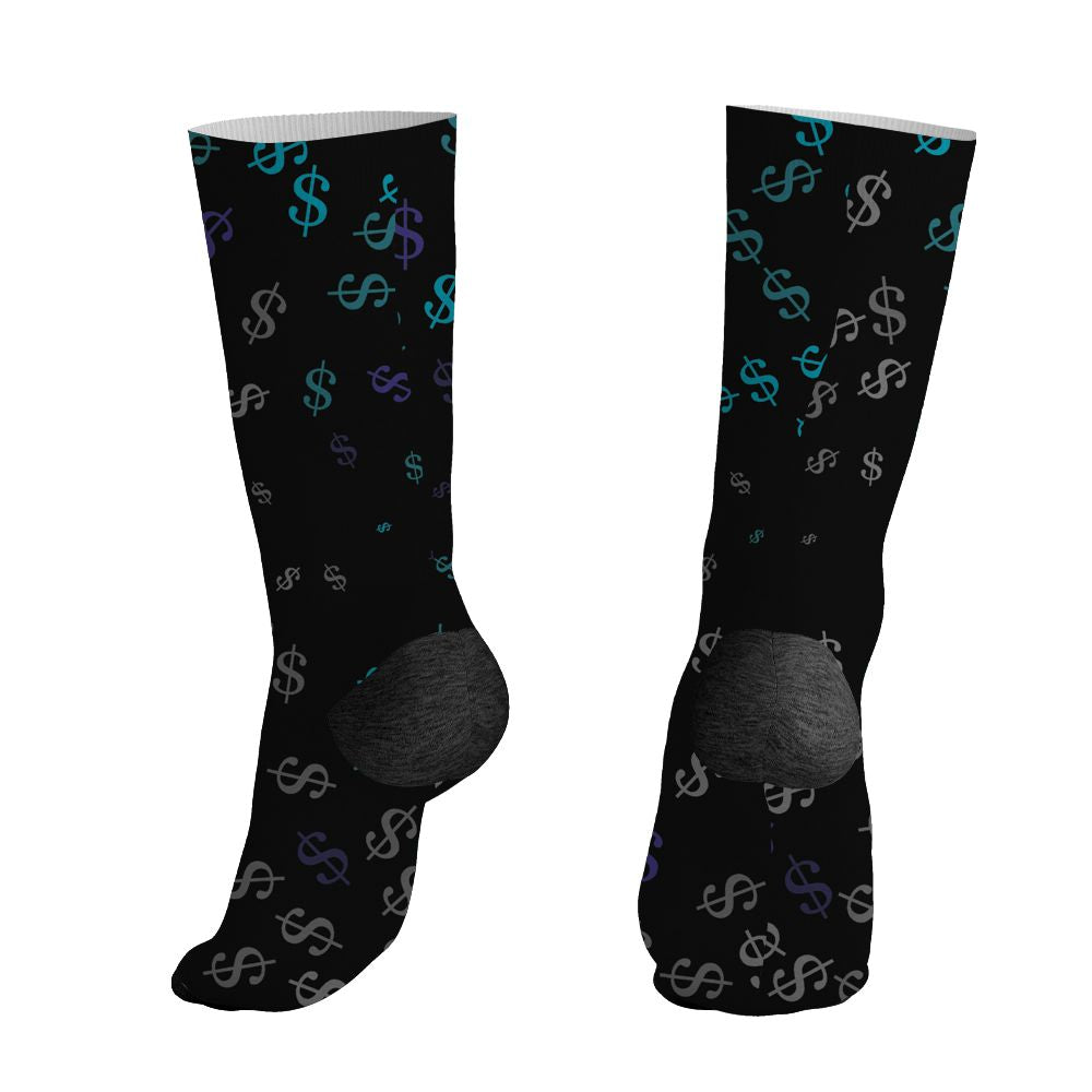 Aqua-8s-NastyJamz-Socks-Match-Pretty-Bernie-3D-All-Over-Print