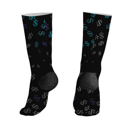 Aqua-8s-NastyJamz-Socks-Match-Pretty-Bernie-3D-All-Over-Print