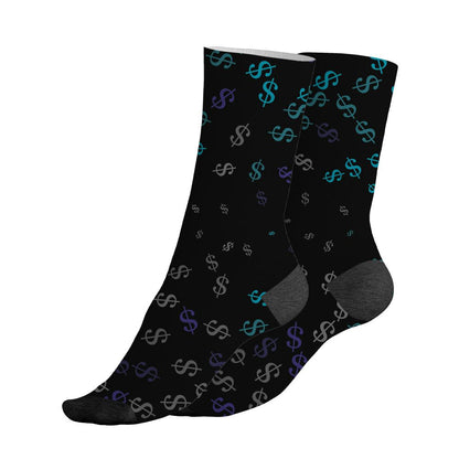 Aqua-8s-NastyJamz-Socks-Match-Pretty-Bernie-3D-All-Over-Print