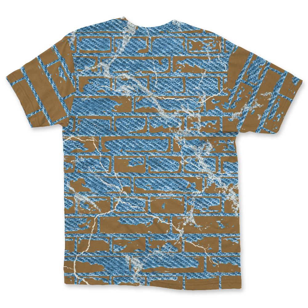 Denim-Worn-Blue-4s-NastyJamz-T-Shirt-Match-Hard-Times-3D-All-Over-Print