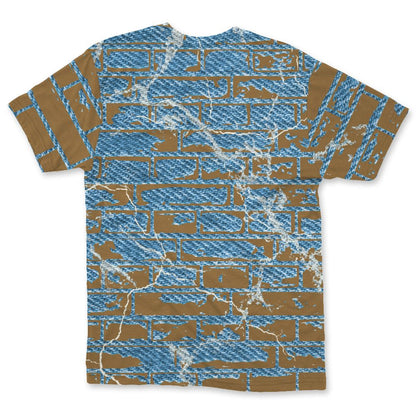 Denim-Worn-Blue-4s-NastyJamz-T-Shirt-Match-Hard-Times-3D-All-Over-Print