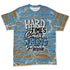 Denim-Worn-Blue-4s-NastyJamz-T-Shirt-Match-Hard-Times-3D-All-Over-Print