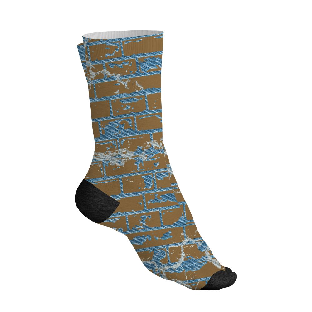Denim-Worn-Blue-4s-NastyJamz-Socks-Match-Hard-Times-3D-All-Over-Print