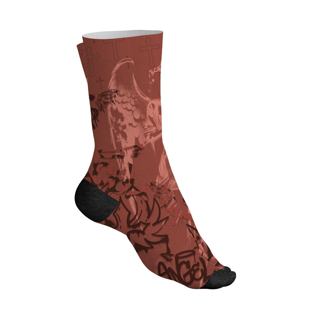 Spizike-Canyon-Rust-NastyJamz-Socks-Match-Pattern-Angel-3D-All-Over-Print