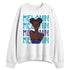 Aqua-8s-NastyJamz-Sweatshirt-Match-Match-Melanin-Girl