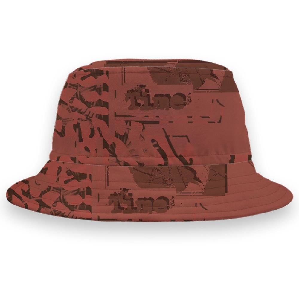 Spizike-Canyon-Rust-NastyJamz-Bucket-Hat-Match-Pattern-Broken-Time-All-Over-Print