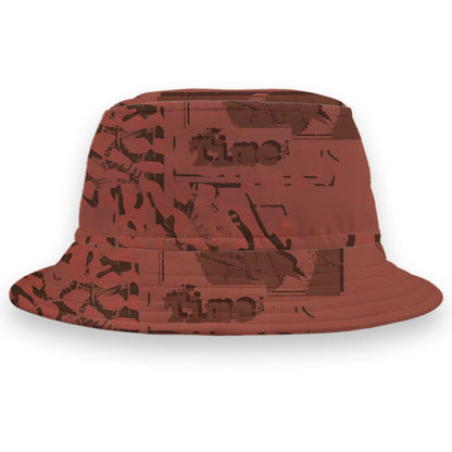 Spizike-Canyon-Rust-NastyJamz-Bucket-Hat-Match-Pattern-Broken-Time-All-Over-Print