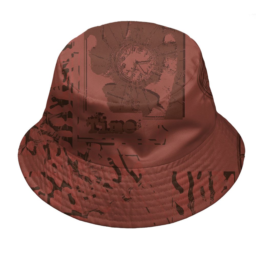 Spizike-Canyon-Rust-NastyJamz-Bucket-Hat-Match-Pattern-Broken-Time-All-Over-Print