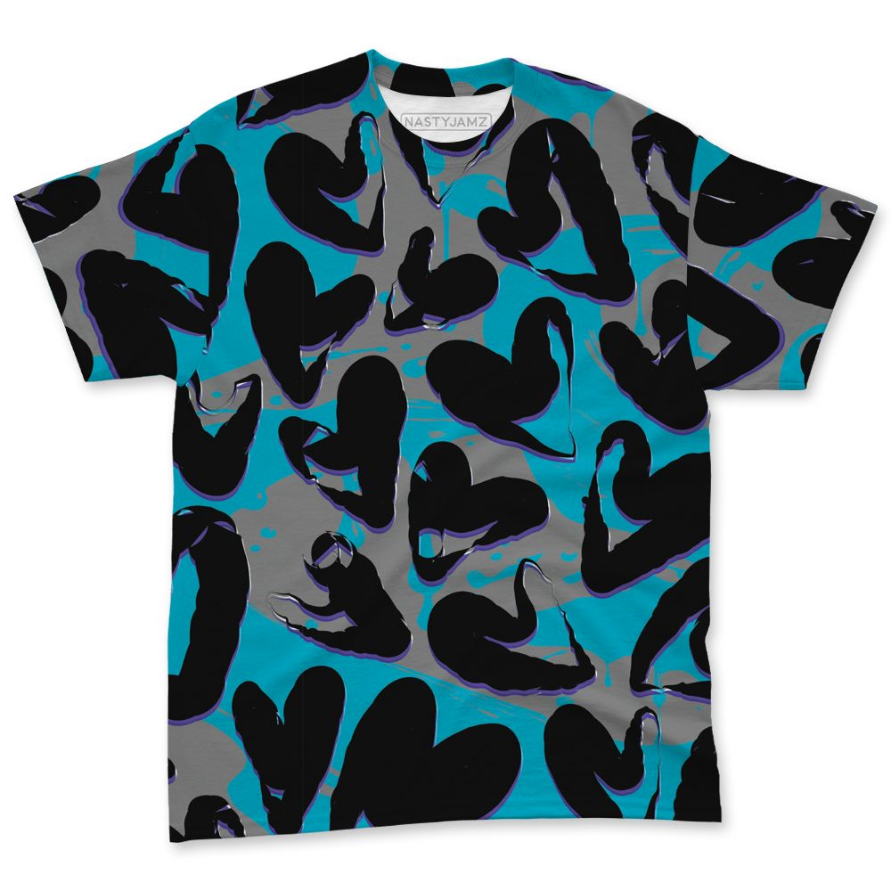 Aqua-8s-NastyJamz-T-Shirt-Match-Heart-Flow