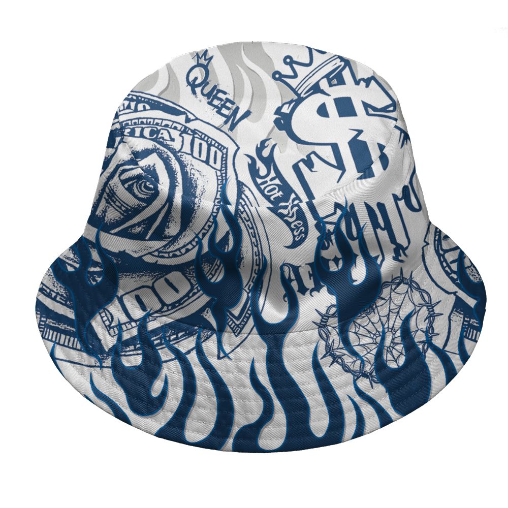 French-Blue-12s-NastyJamz-Bucket-Hat-Match-Sassy-Classy-All-Over-Print