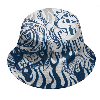 French-Blue-12s-NastyJamz-Bucket-Hat-Match-Sassy-Classy-All-Over-Print