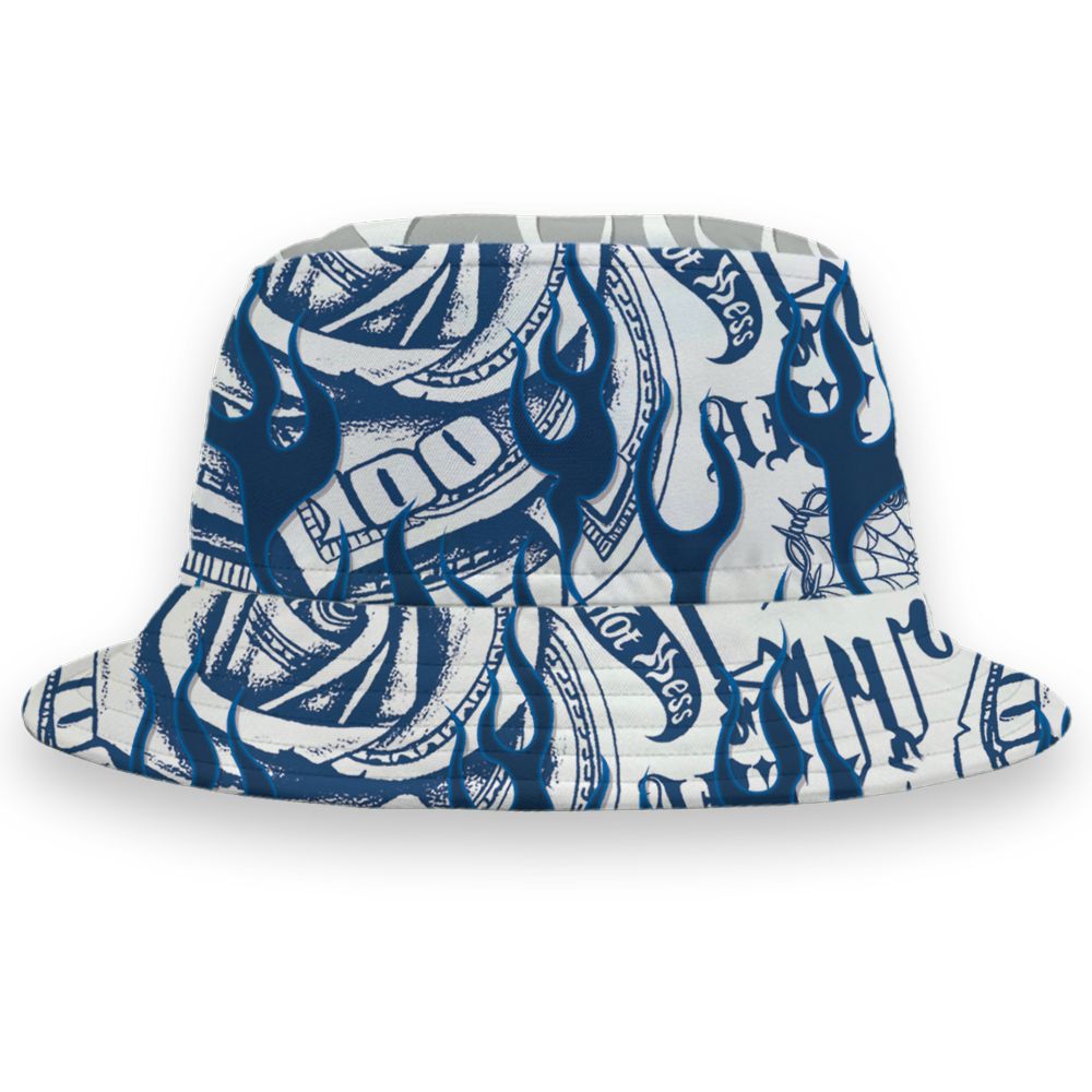 French-Blue-12s-NastyJamz-Bucket-Hat-Match-Sassy-Classy-All-Over-Print