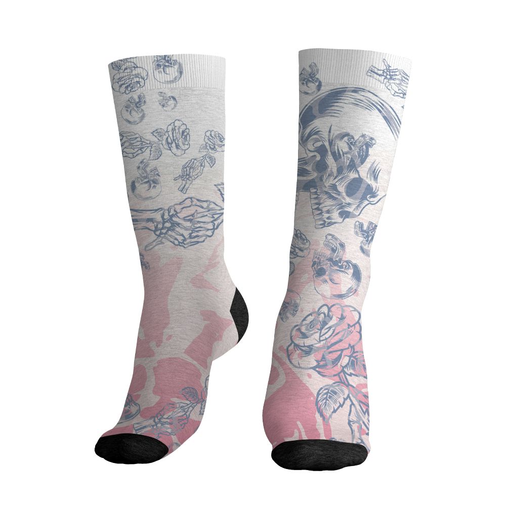 Cobalt-Bliss-3s-NastyJamz-Socks-Match-Skulls-Pattern-3D-All-Over-Print