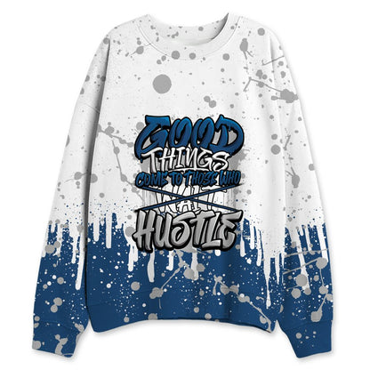 French-Blue-12s-NastyJamz-Sweatshirt-Match-Good-Things-All-Over-Print