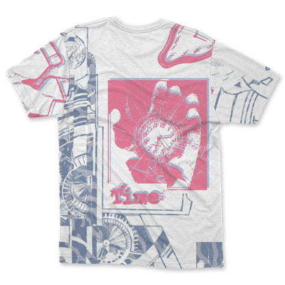 Cobalt-Bliss-3s-NastyJamz-T-Shirt-Match-Pattern-Broken-Time-3D-All-Over-Print
