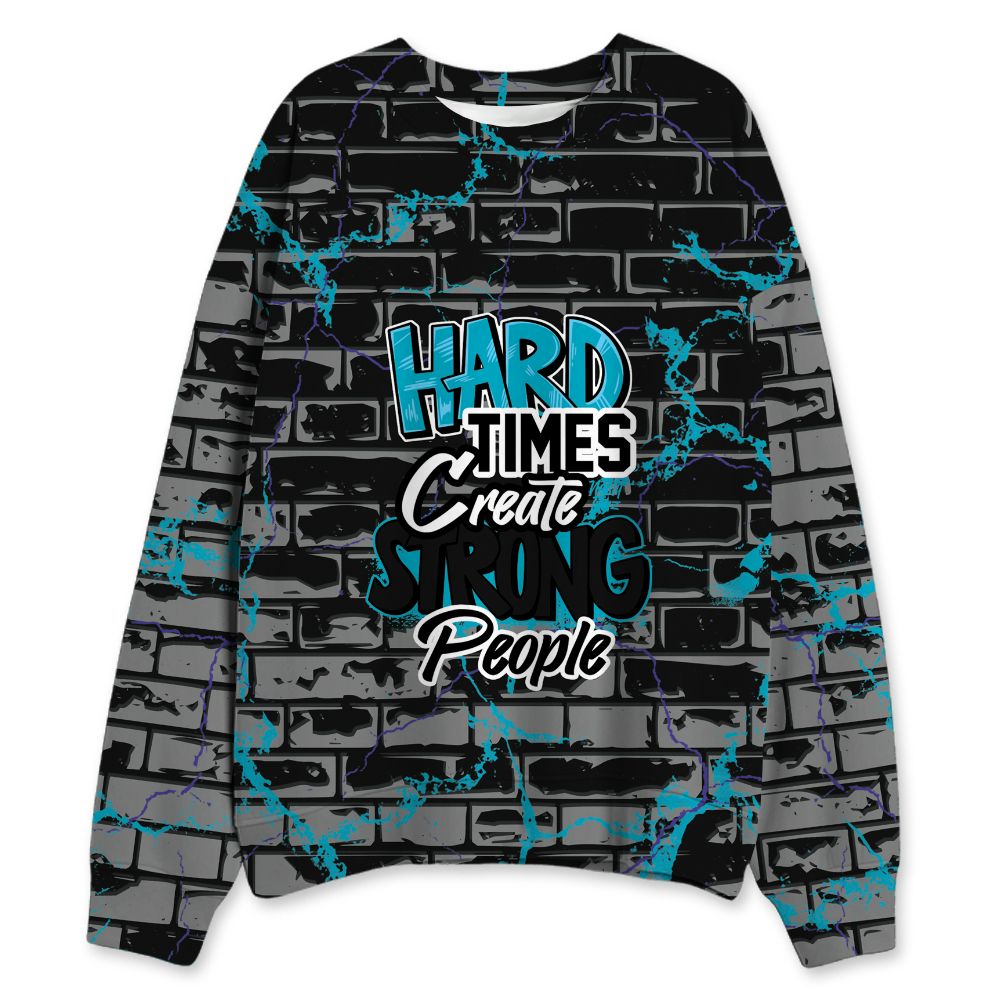 Aqua-8s-NastyJamz-Sweatshirt-Match-Hard-Times-3D-All-Over-Print