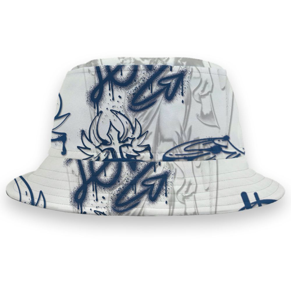 French-Blue-12s-NastyJamz-Bucket-Hat-Match-Pattern-Angel-All-Over-Print