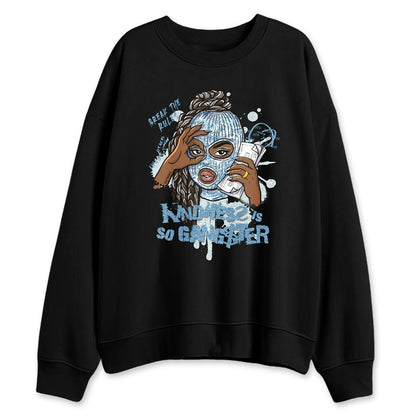 Denim-Worn-Blue-4s-NastyJamz-Sweatshirt-Match-Gangster-Melanin-Girl